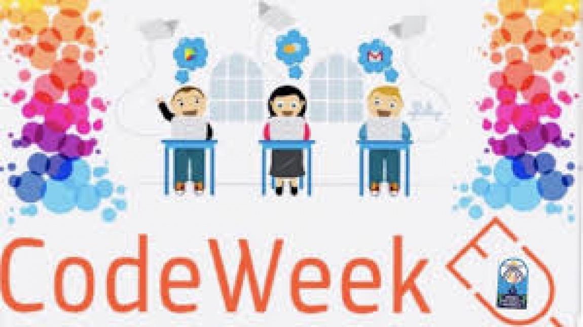 Codeweek EU- Avrupa Kodlama Haftası Etkinliklerimiz